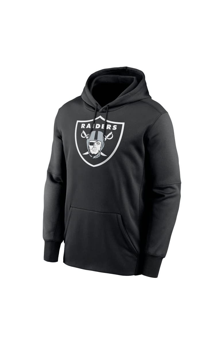 Nike Men's Nike Maxx Crosby Black Las Vegas Raiders Player Name & Number Performance Pullover Hoodie, Alternate, color, Black