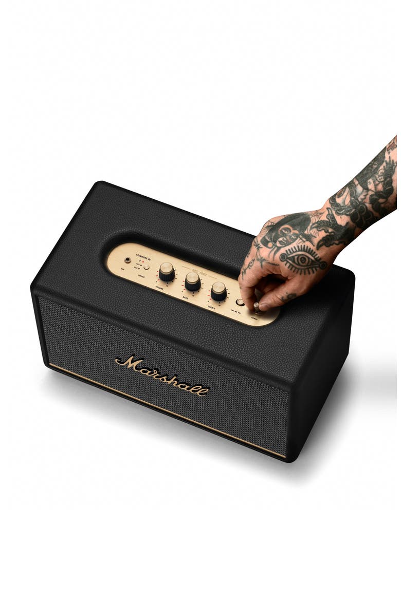 Stanmore III Bluetooth® Speaker, Alternate, color, BLACK