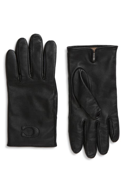 Tabby C Leather Gloves