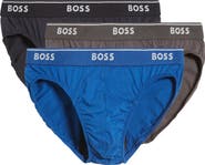 BOSS 3-Pack Assorted Classic Cotton Briefs