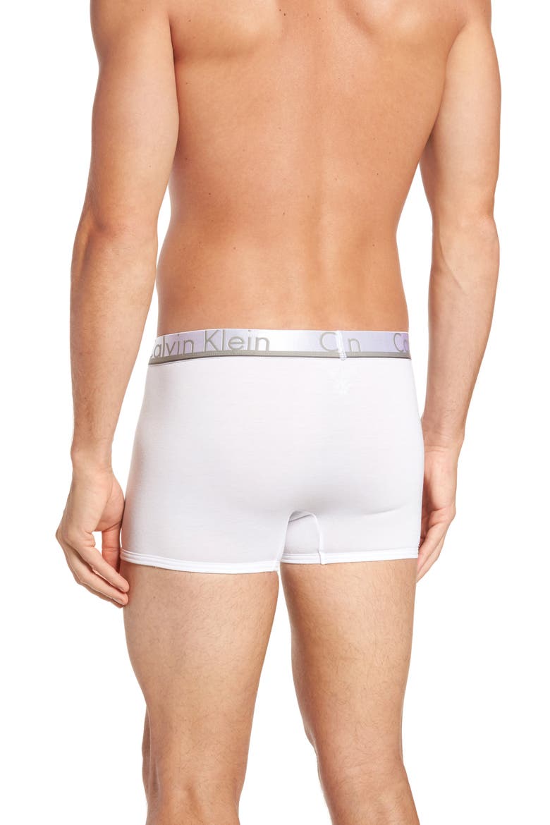 3-Pack Comfort Microfiber Trunks, Alternate, color, WHITE