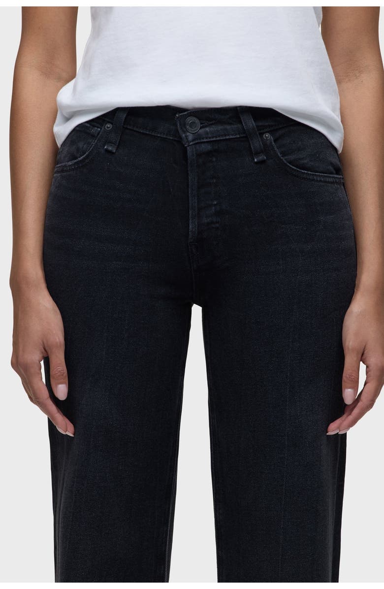 Hudson Jeans Rosie Wide Leg, Alternate, color, Fabulous Black