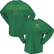 FANATICS Women's Fanatics Branded Kelly Green New York Rangers St. Patrick's Day Spirit Jersey T-Shirt