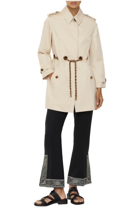 Short Gabardine Stonehaven Car Coat