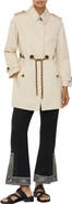 Burberry Short Gabardine Stonehaven Car Coat