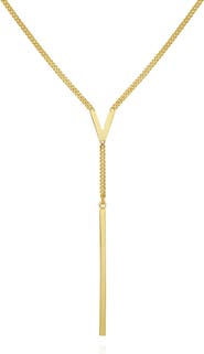Vince Camuto V Lariat Necklace