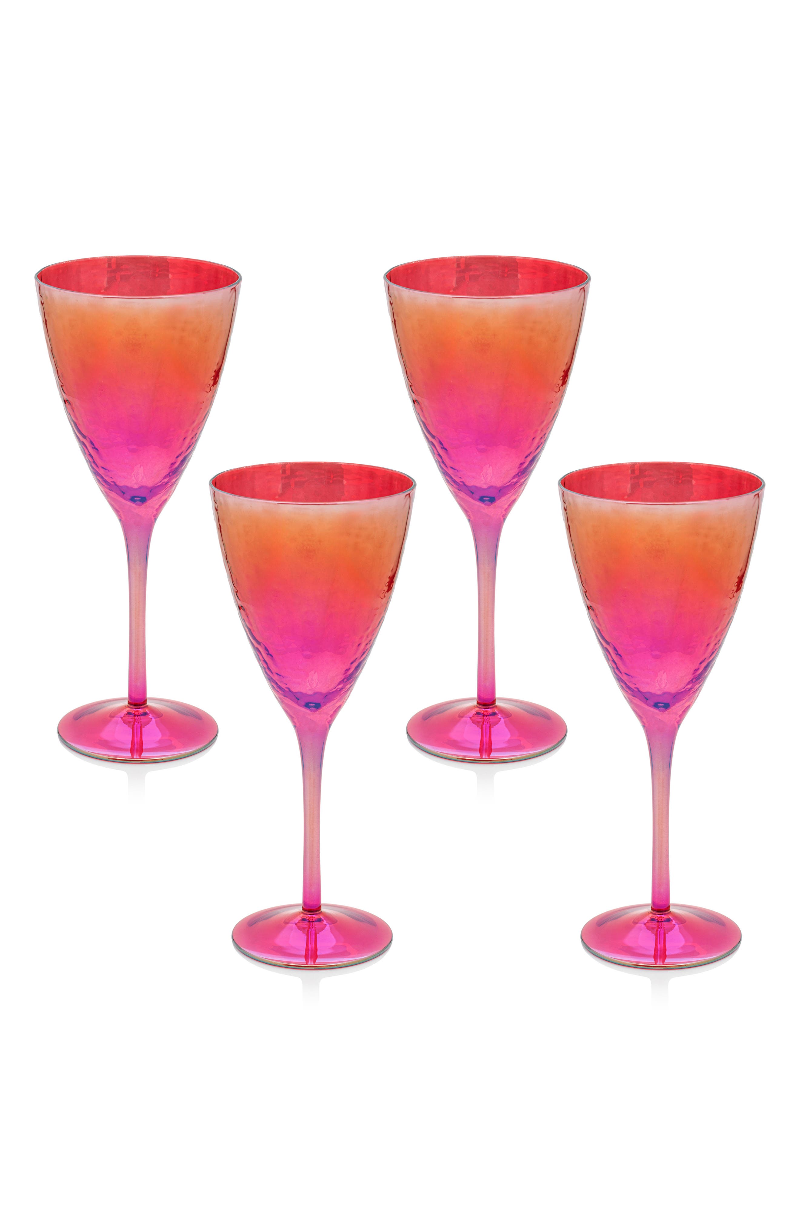 Zodax Set of 4 Aperitivo Red Wine Glasses