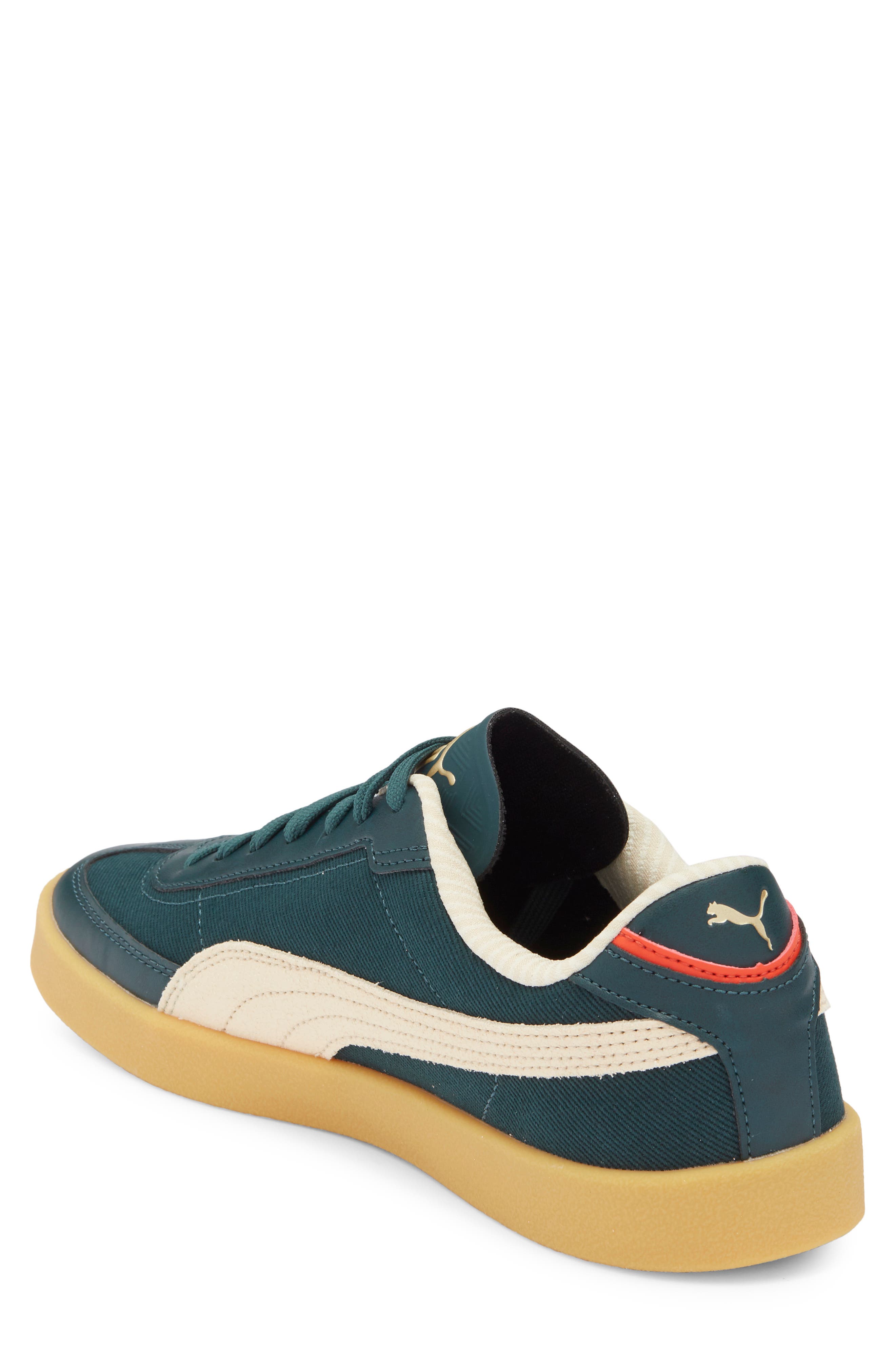 PUMA Club II Era Retro Sneaker, Alternate, color, Green Terrain/ Canvas