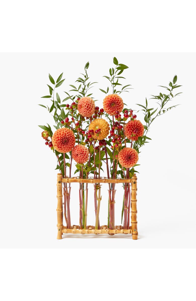 Mrs. Alice Wooden Bud Vase, Alternate, color, Neutral