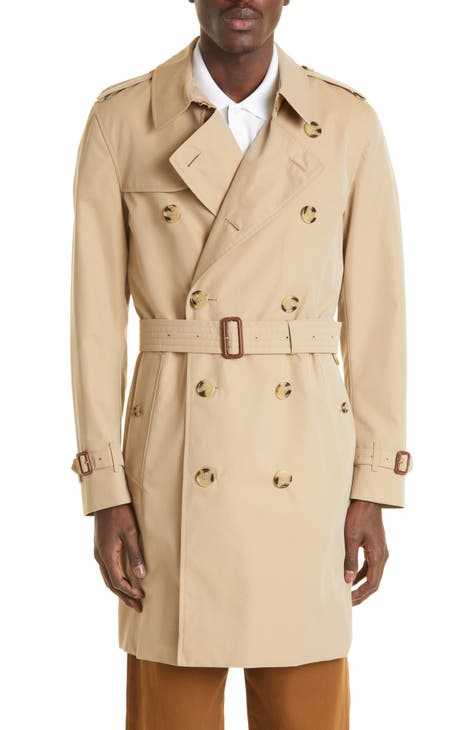 Mens long trench coats for sale best sale