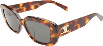 Triomphe 55mm Rectangular Sunglasses