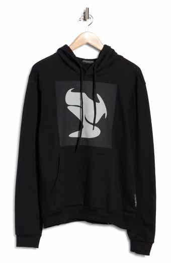 Abstract Swoosh Graphic Hoodie