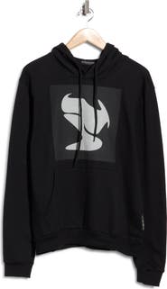 T.R. PREMIUM Abstract Swoosh Graphic Hoodie