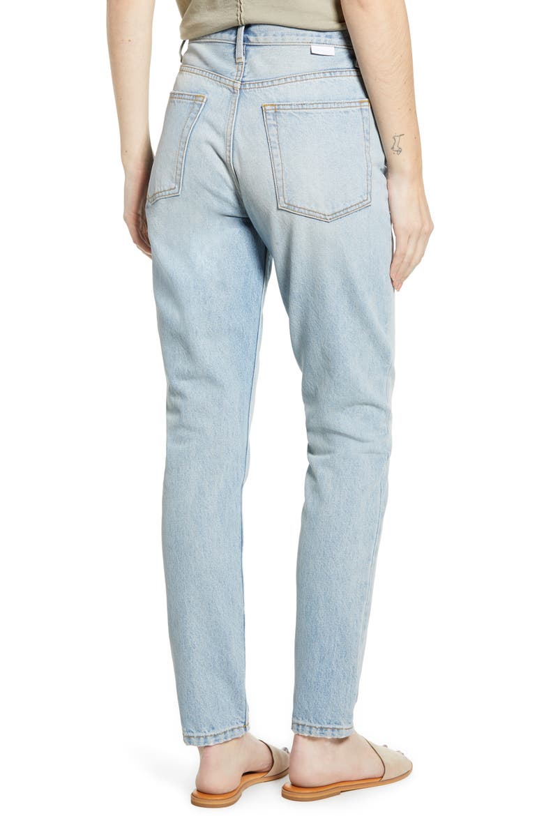 The Billy High Waist Ankle Skinny Jeans, Alternate, color, BAREFOOT IN THE PARK