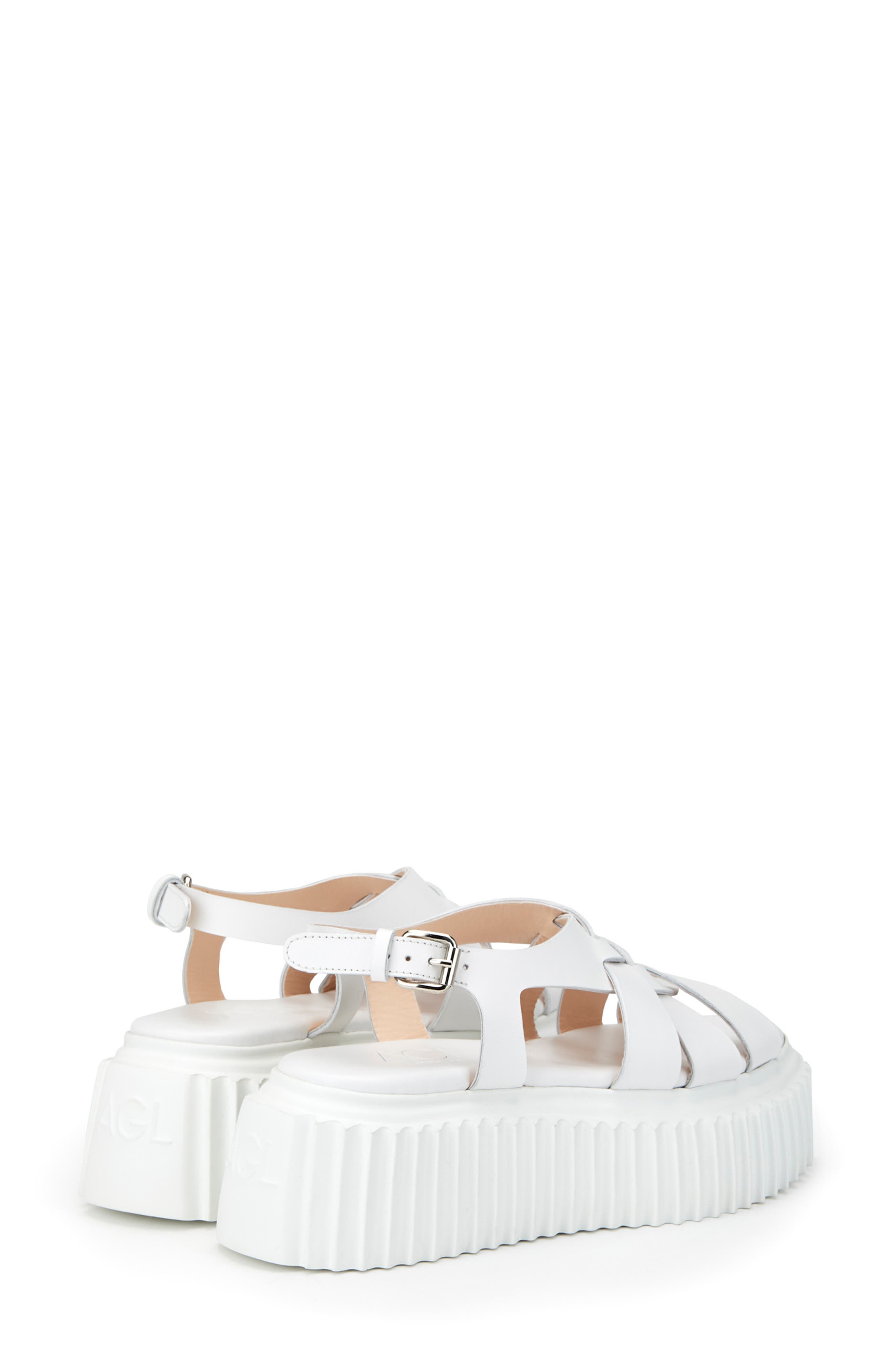 AGL Violante Platform Slingback Sandal, Alternate, color, 