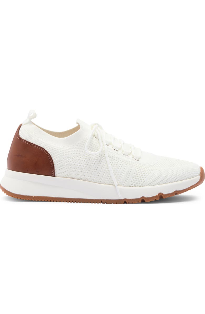 NORDSTROM RACK Dawson Knit Sneaker, Alternate, color, White
