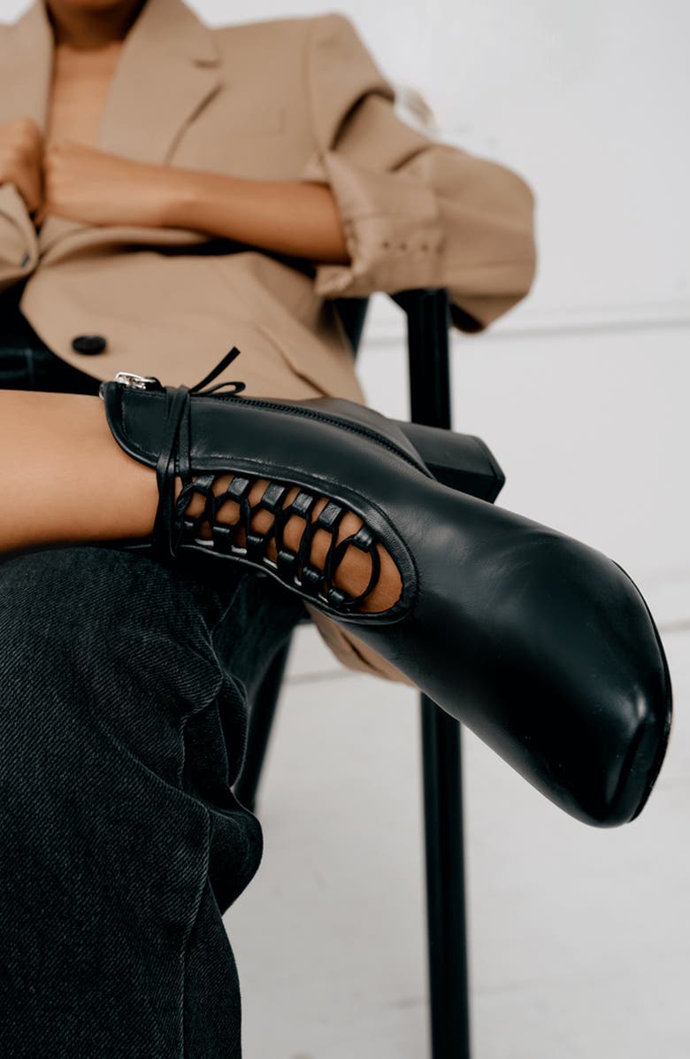 Daniella Shevel Cleo Boot, Alternate, color, Black