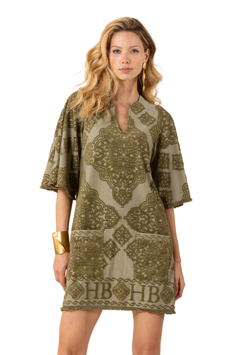 Hale Bob Mikayla Jacquard Dress, Alternate, color, 