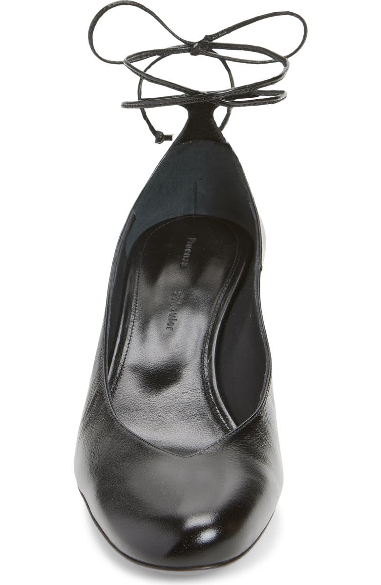 Proenza Schouler Uma Tie Kitten Heel Pump, Alternate, color, Black