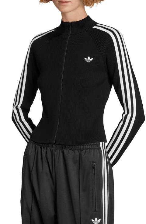 3-Stripes Slim Knit Track Jacket