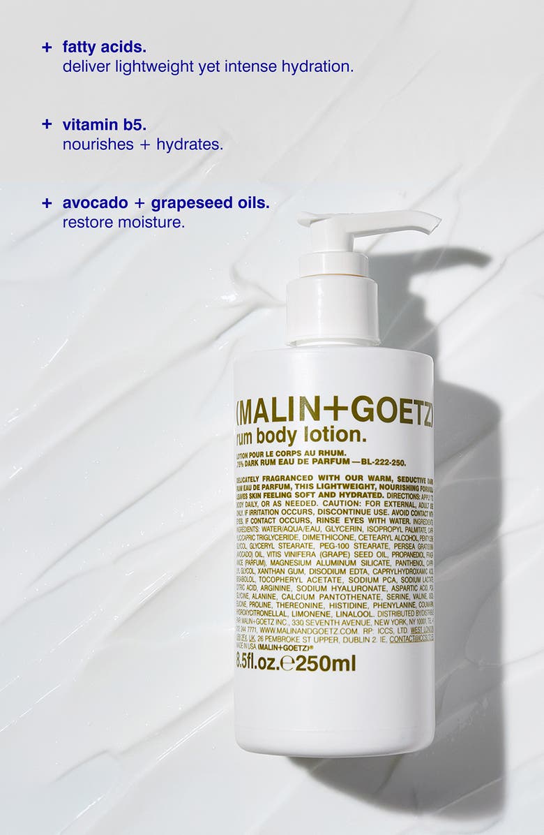 MALIN+GOETZ Dark Rum Body Lotion, Alternate, color,