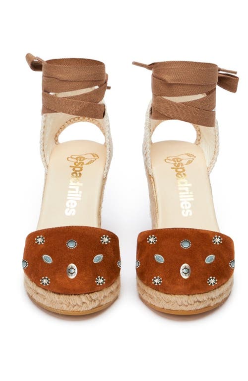 Fortela Wedge Espadrilles In Brown