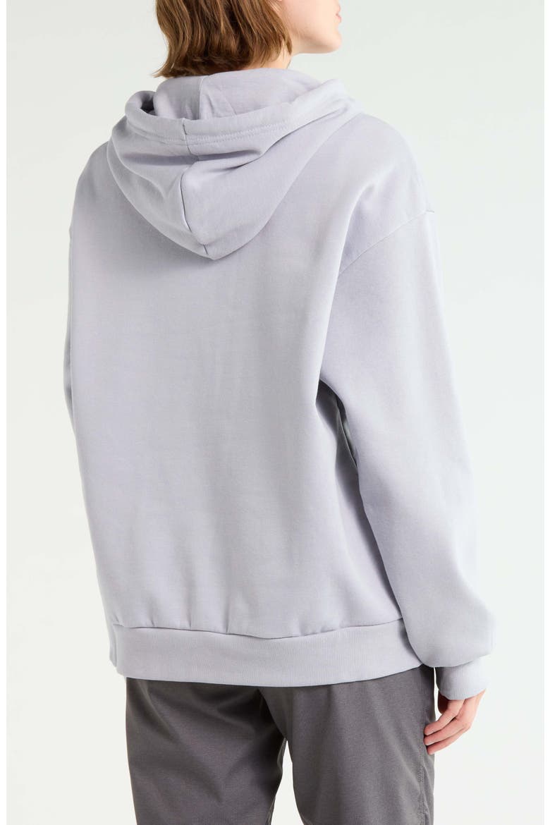 Evolution Simple Dome Oversized Hoodie, Alternate, color, BLUE FLAX
