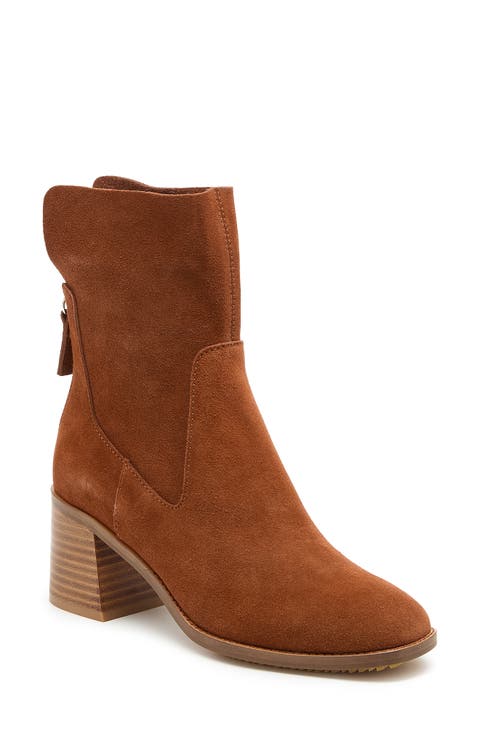 Island Block Heel Bootie (Women)
