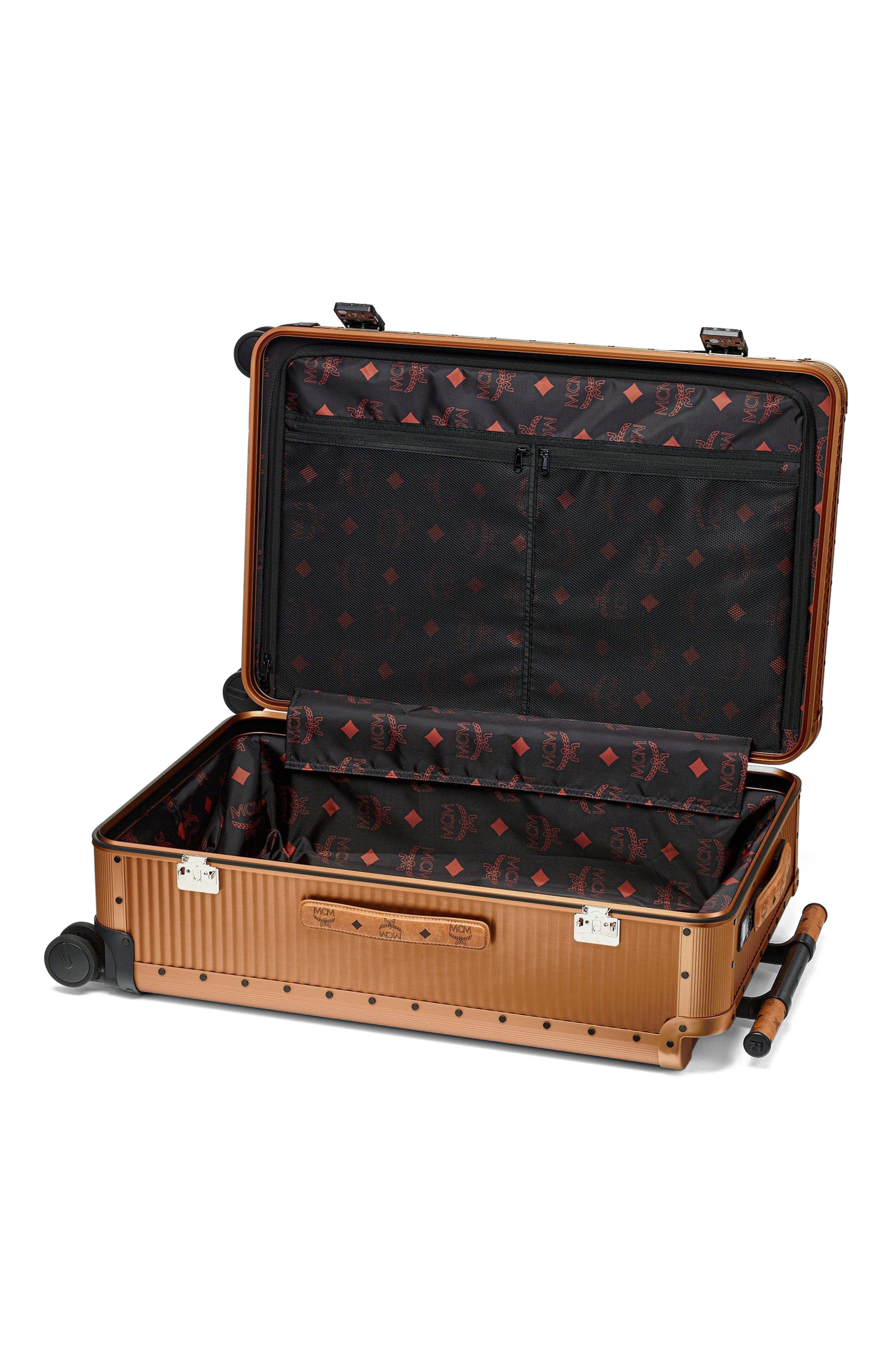 MCM X RAWROW Ottomar Check-In Trolley, Alternate, color, 