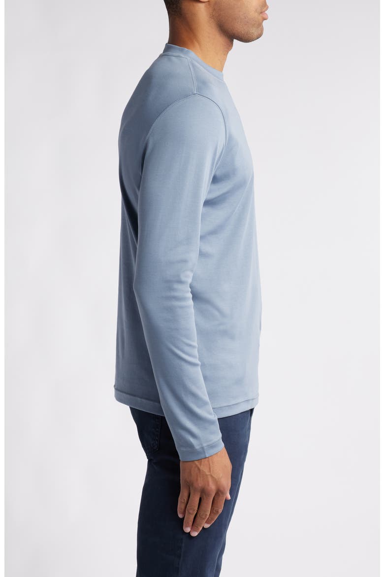 Georgia Long Sleeve T-Shirt, Alternate, color, METALLIC