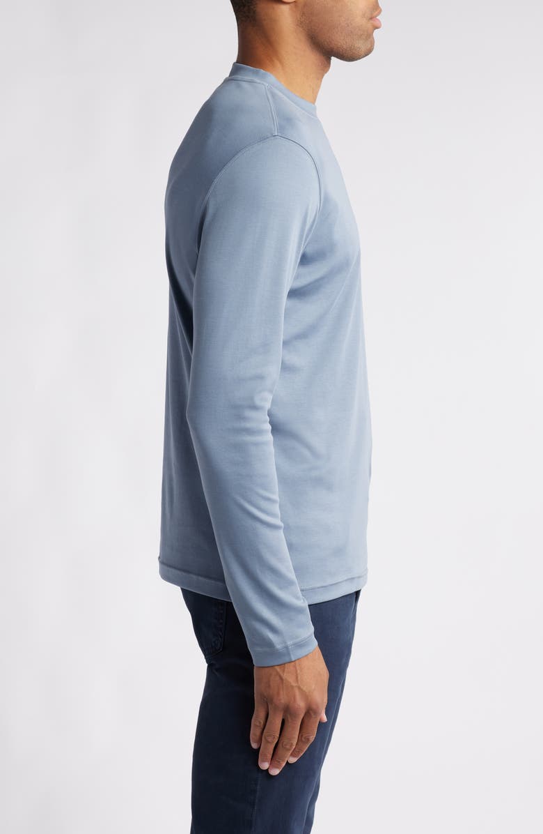 Robert Barakett Georgia Long Sleeve T-Shirt, Alternate, color, Metallic