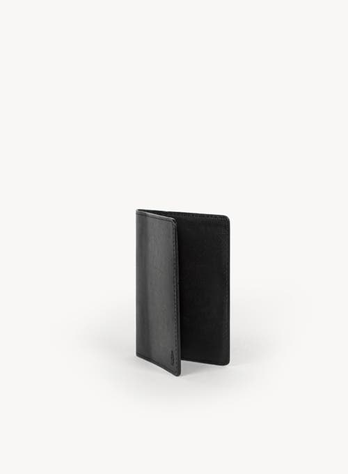 Deux Mains Operators Passport Cover In Black