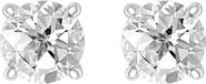 EFFY 925 Sterling Silver ,White Topaz Earrings