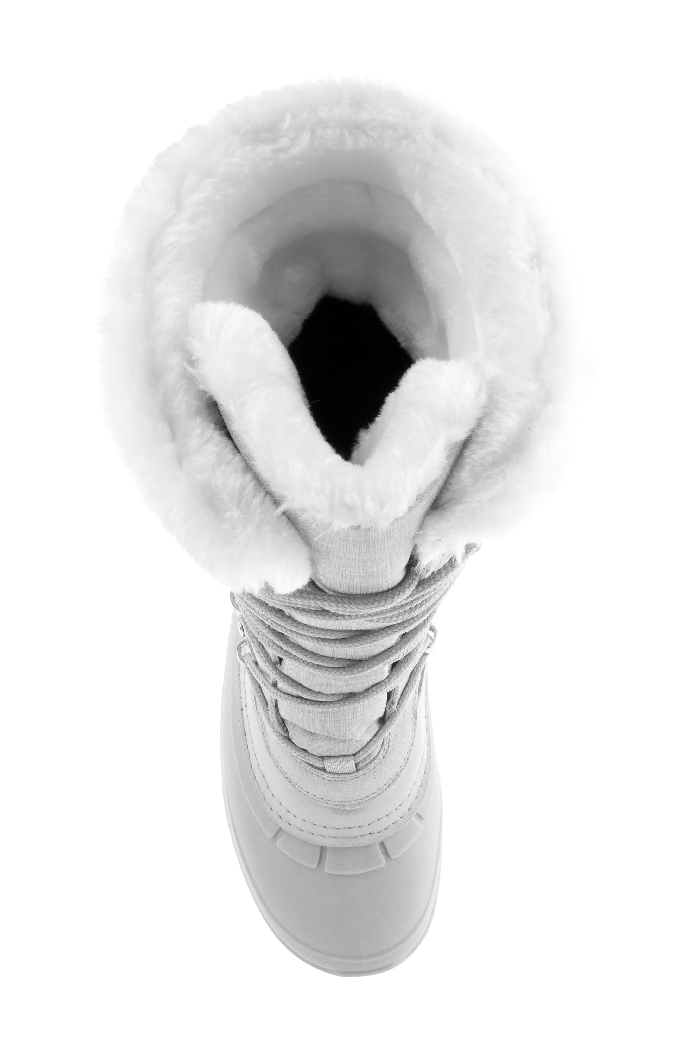 Kamik Snovalley 4 Faux Shearling Cuff Waterproof Snow Boot, Alternate, color, 