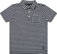 Brooks Brothers Kids' Stripe Cotton Polo