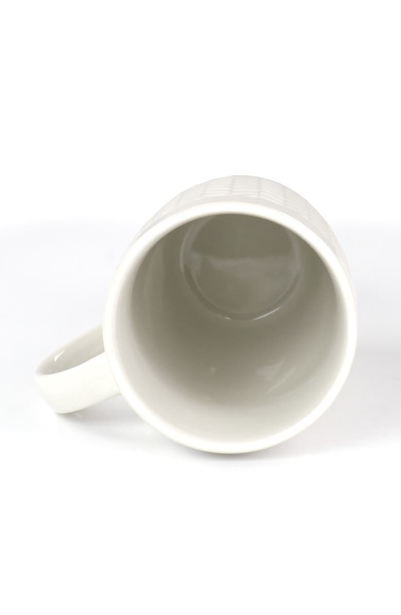 Gibson Home 22 oz Stoneware Mug set of 4, Alternate, color, White