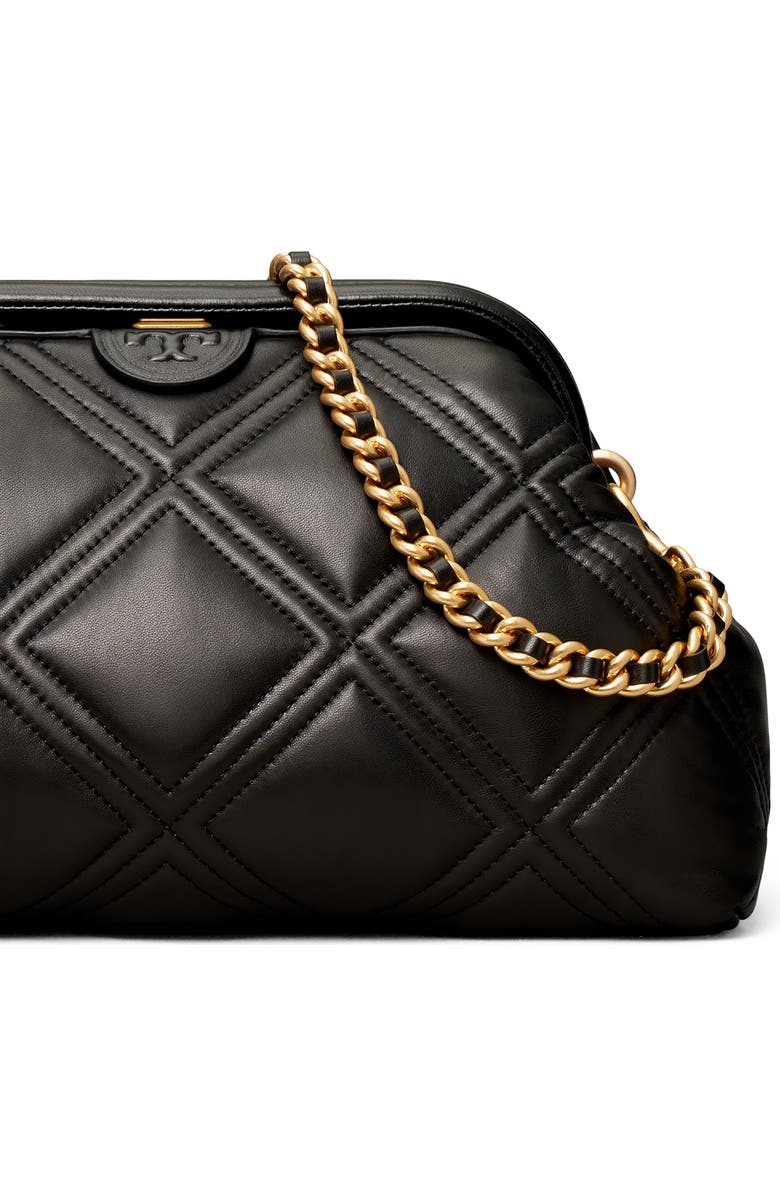 Tory Burch Fleming Soft Frame Leather Shoulder Bag, Alternate, color,