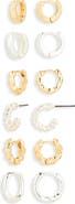 NORDSTROM RACK 6-Pack Hoop Earrings Set