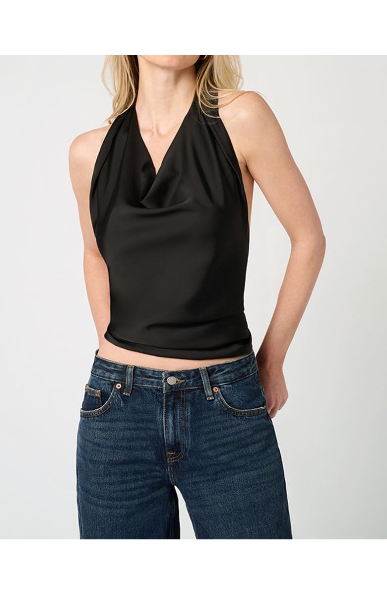 WeWoreWhat Halter Cowl Neck Top, Main, color, 