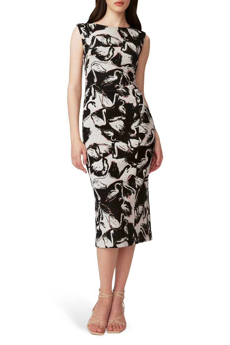 Shamira Sheath Dress, Main, color, BLACK SWAN LG