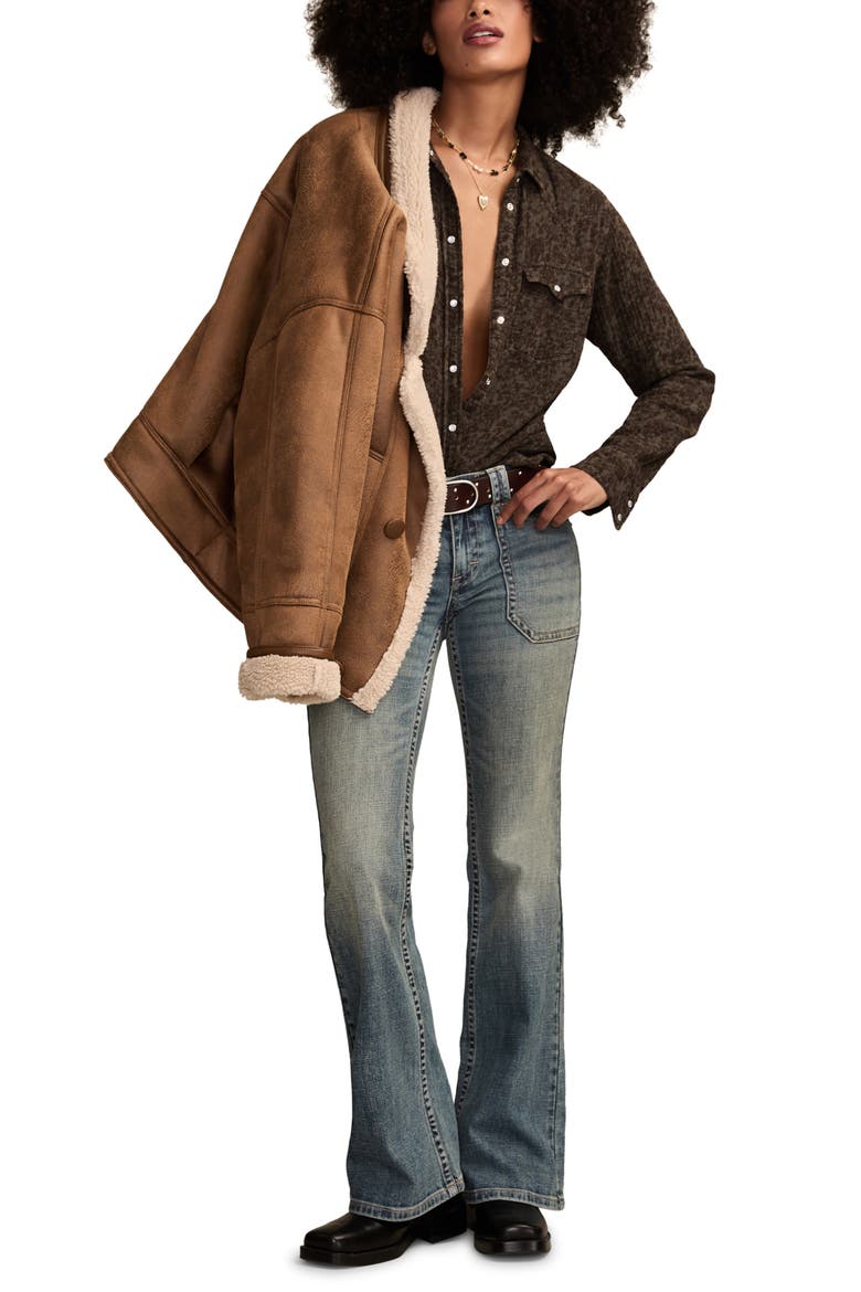 Flare Jeans, Alternate, color, HEART BREAKER WASH