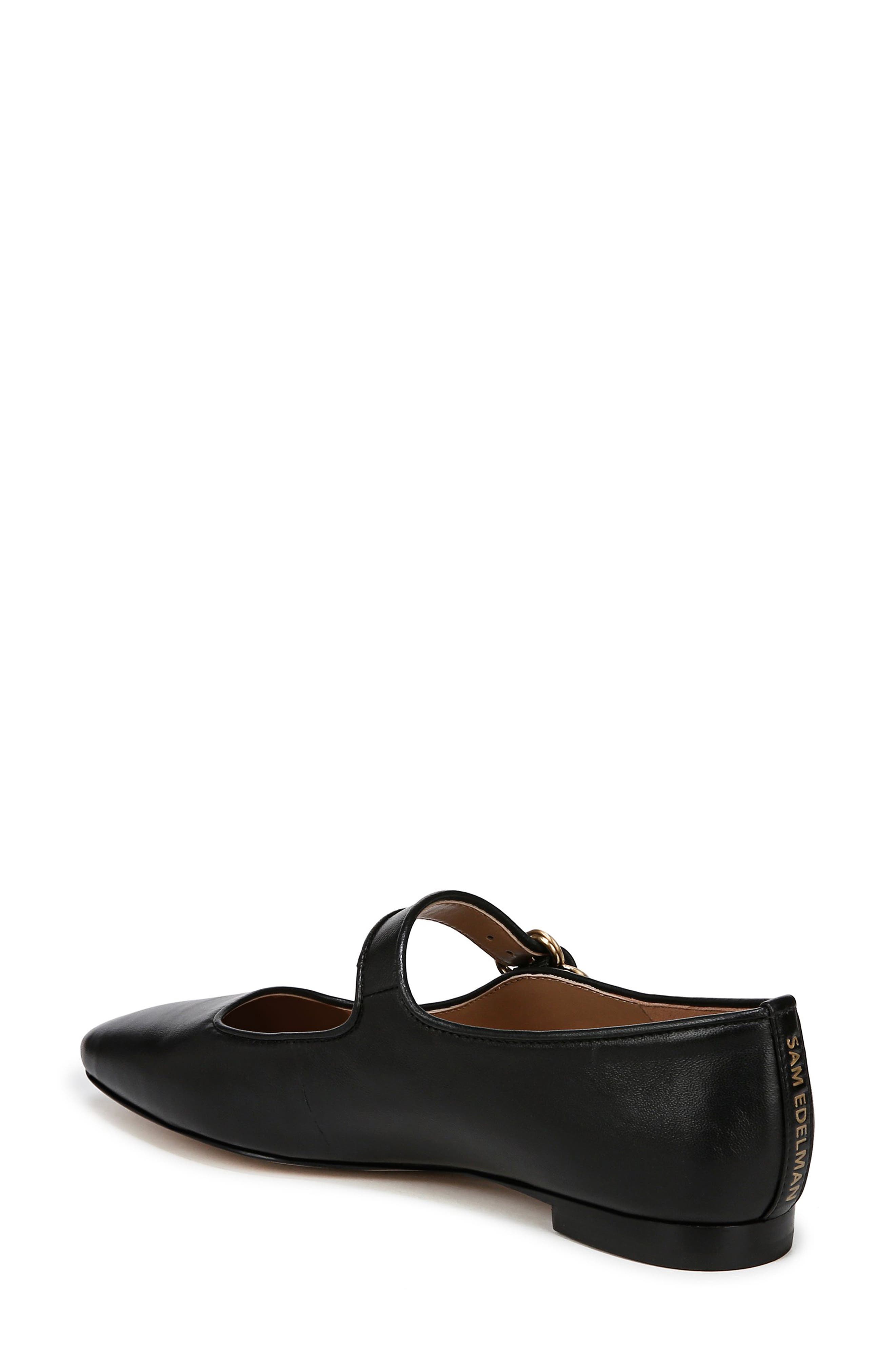 Sam Edelman Michaela Mary Jane Flat, Alternate, color, Black
