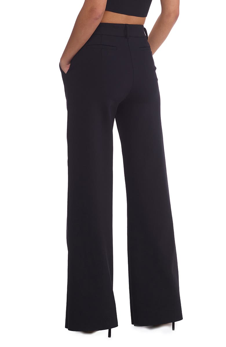 Commando CEO Wide Leg Scuba Knit Trousers, Alternate, color, 