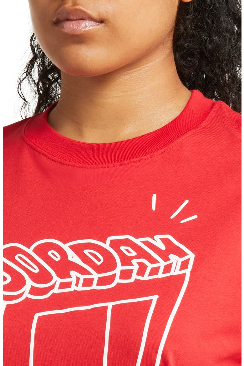 Women's Flight Graphic Tee, Alternate, color, FIRE RED
