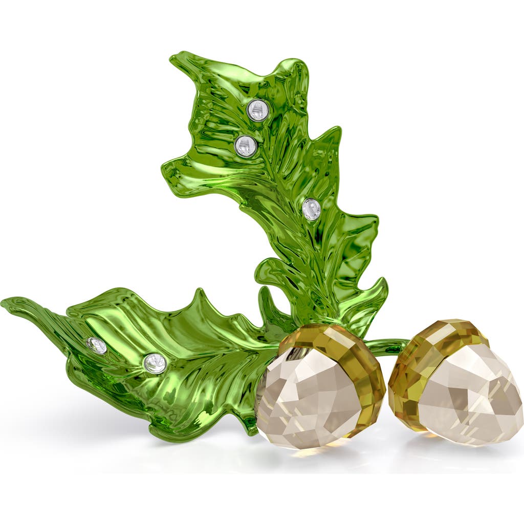 Swarovski Idyllia Acorns Crystal Figurine In Multicolored