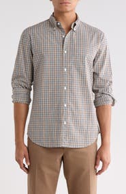 Bonobos Check Long Sleeve Poplin Shirt
