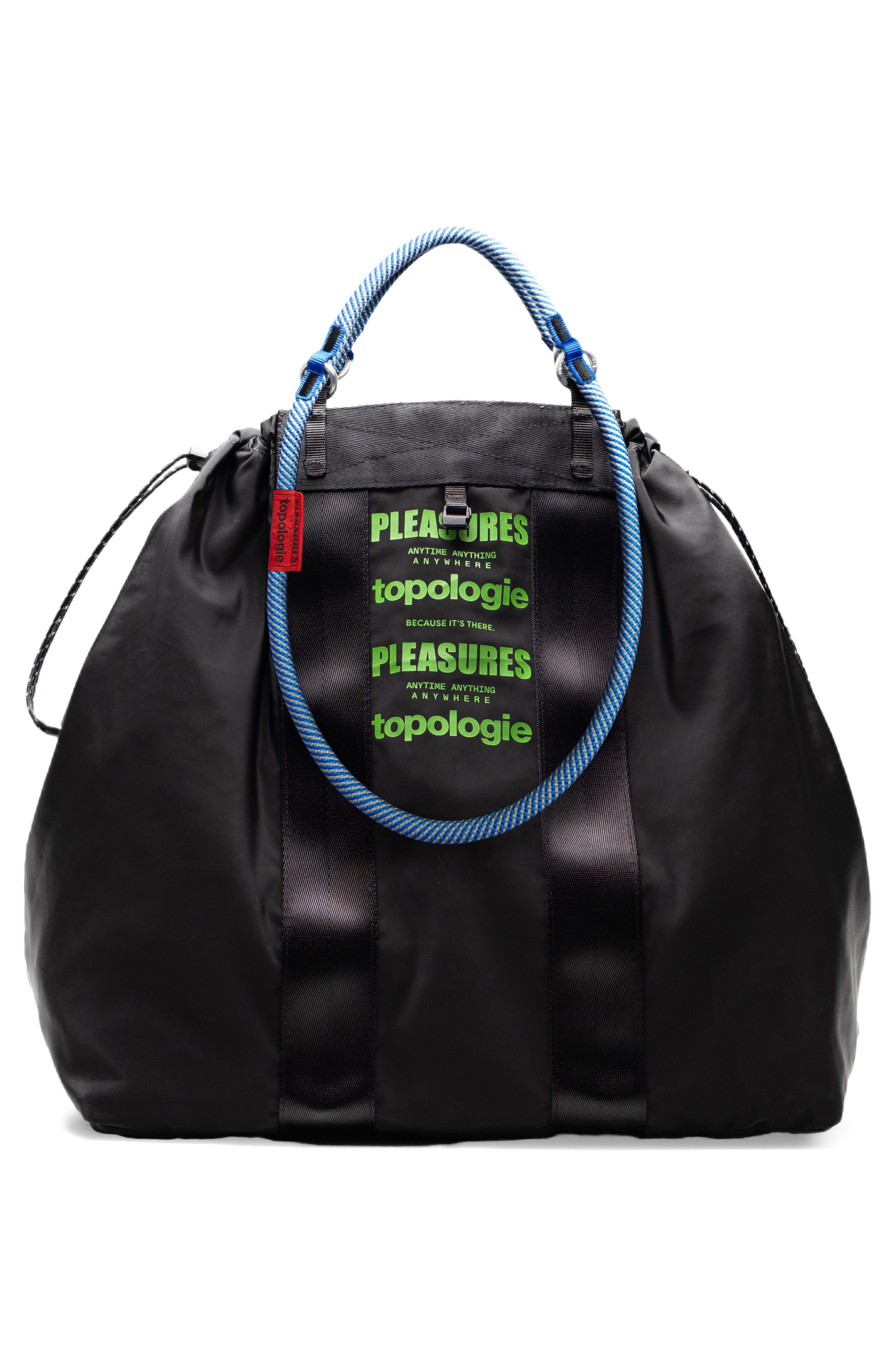 PLEASURES x Topologie Summit Reversible Tote, Alternate, color, Black / Gray