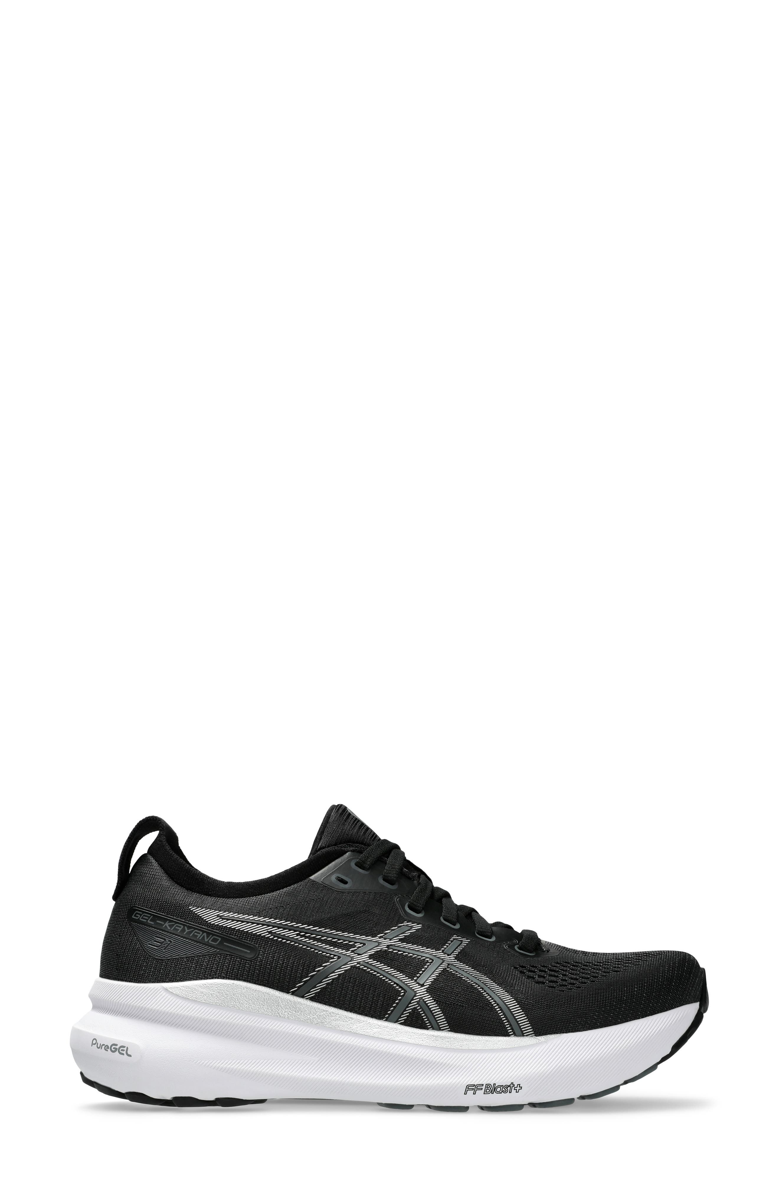 ASICS<sup>®</sup> GEL-KAYANO<sup>®</sup> 31 Running Shoe, Alternate, color, Black/ Pure Silver