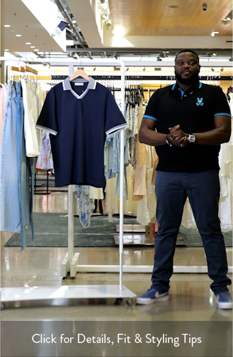 Tipped Johnny Collar Polo, sales video thumbnail