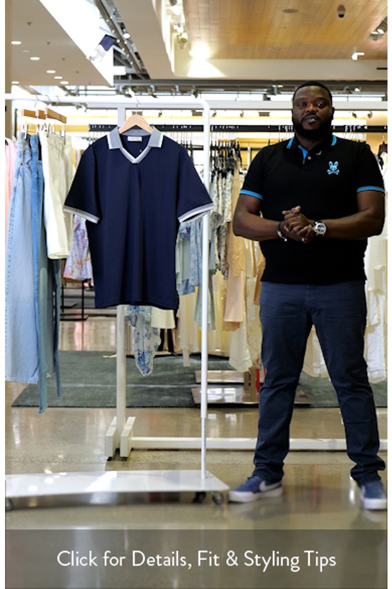 Tipped Johnny Collar Polo video